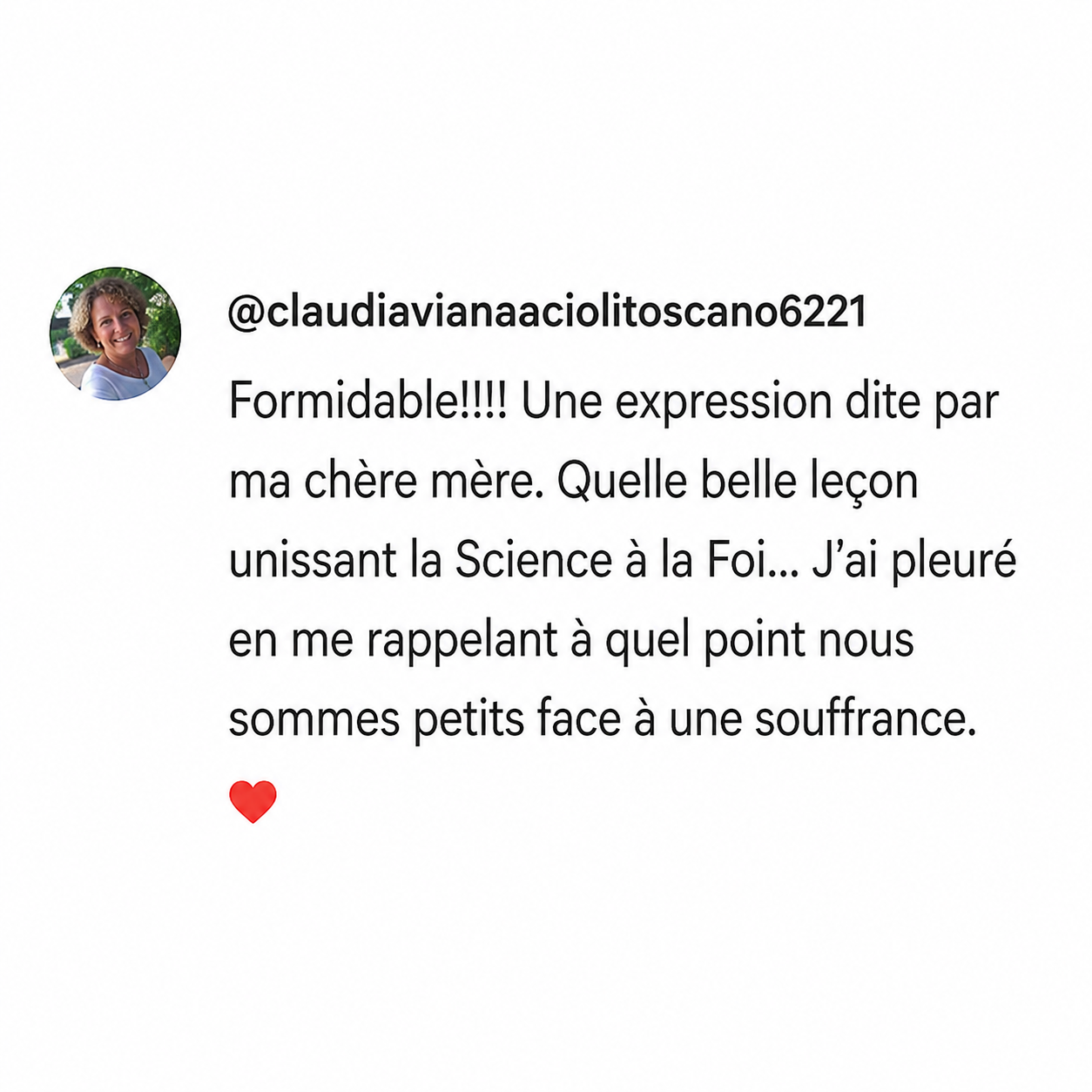 Témoignage WhatsApp 6